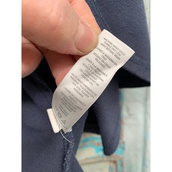 Alternative Asymmetric Open Cardigan Sweater Medium Cornflower blue with Queen A - Picture 6 of 11